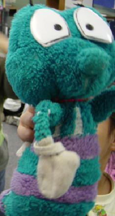 I'm Bee-Bee. I lost my right eye after I took this picture. Waaaah!